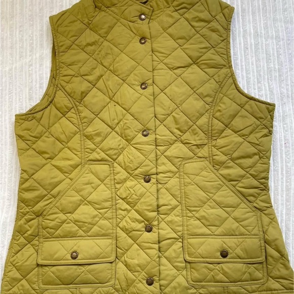 Filson Women’s Insulated Quilted Olive Green Field Vest | Size XL - Picture 1 of 9
